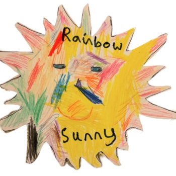 <p>A big thank you to the children of the Quince Tree Day Nursery in South Ockendon, Essex for this fantastic picture of a superhero they have created.&nbsp; His name is Rainbow Sunny and he helps protect the planet by using his sunny powers to encourage people not to throw their rubbish on the floor or in the ocean.&nbsp; He tells them that they muct throw their rubbish in the bin.</p>
