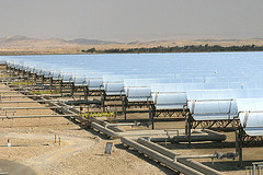 Desert solar power