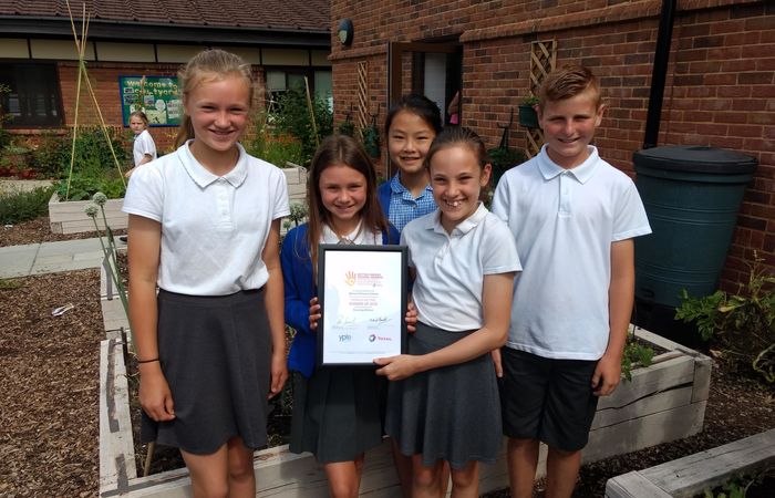  Runner Up Award - 2018 - Winton Primary School