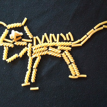<p>Is it a stegosaurus, or is it a triceratops?&nbsp; Another fantastic pastasaurus from Caroline in Lyndhurst.</p>
